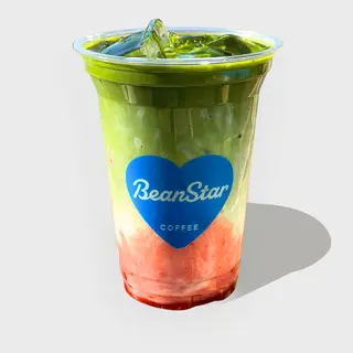 Strawberry Matcha Latte