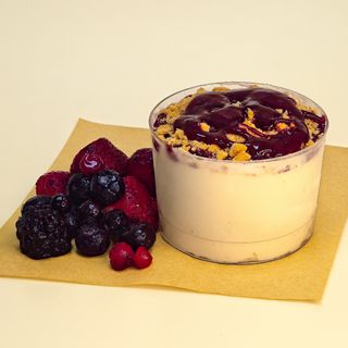 Cheesecake de frutos rojos (gluten free)