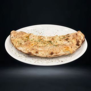 Pizza calzone de pan de ajo (33 cm.)