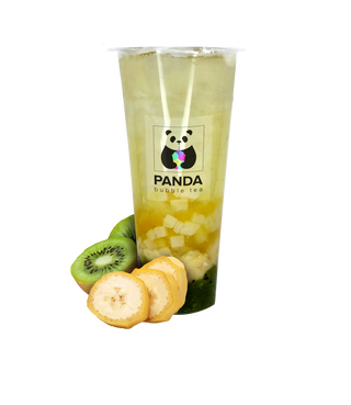 Киви-банан бабл-ти