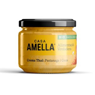 Crema Thai Bio: Zanahoria y coco