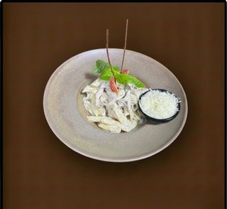 Pâtes Poulet Champignons