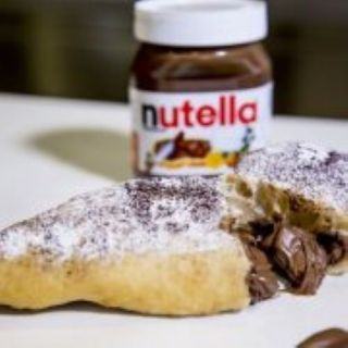 Calzone con Nutella