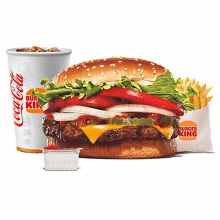 Воппер с сыром комбо