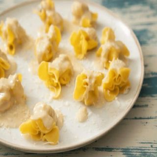 Sacos ricotta y pera