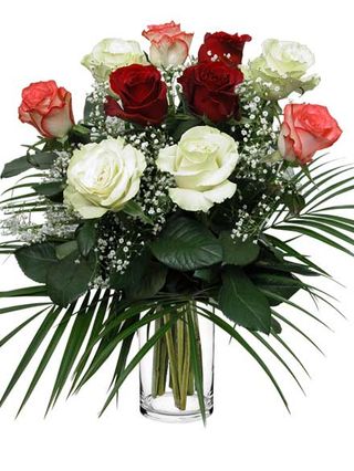 Ramo De Rosas Multicolor