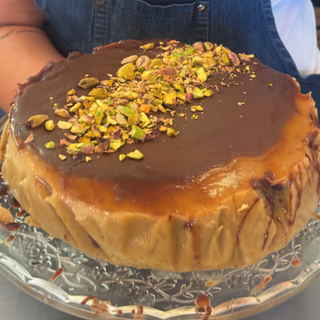 Tarta pistacho chocolate dubai