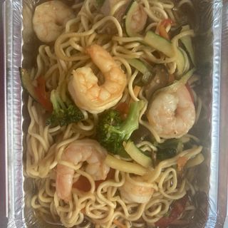 Arroz Jasmin Wok De Langostino Y Verdura