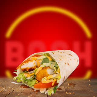 Crispy chicken wrap