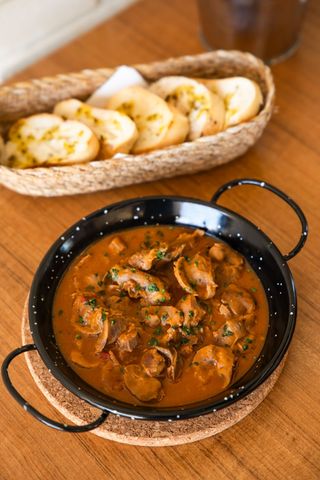 Moelinhas Picantes com Tostas