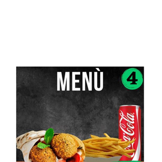 Piadina falafel menù