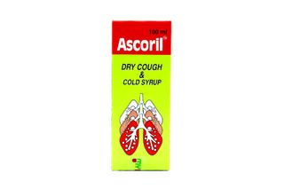 Ascoril Dry Cough and Cold Syrup 100Ml