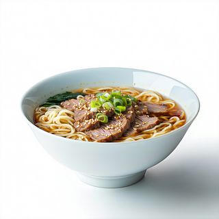 Sopa Ramen Con Intestino De Cerdo