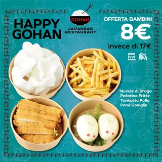 Happy Gohan bambini