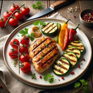 Pileći odrezak na grilu