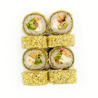 Смажений з лососем