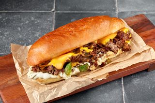 Philly beef cheesesteak