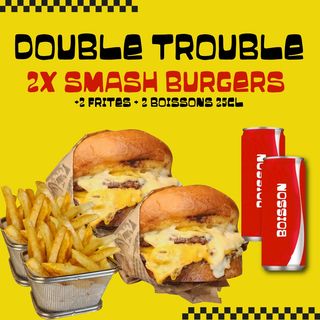 Double trouble - Duo Smash Burger