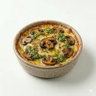 Provolone Con Champiñones