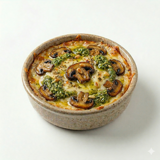 Provolone Con Champiñones