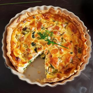 Quiche Salmón