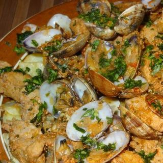 Carne de porco alentejana