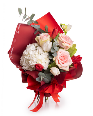 Buchet "Blushing flowers"