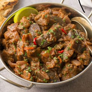 Baingan (Aubergine) Bhajee