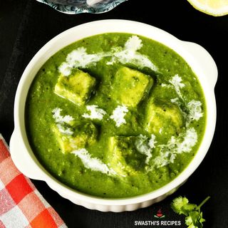 Spinach paneer 