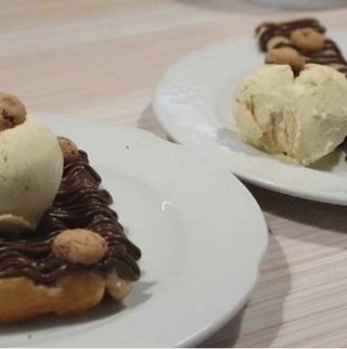 Crepe De Nutella Y Helado De Vainilla (1 Ud.)