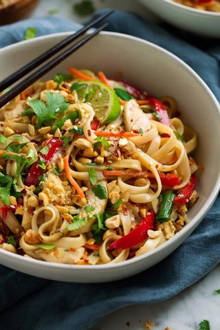“Pad Thai” rice noodles