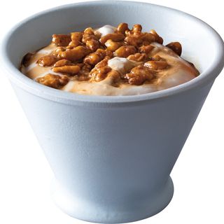 Copa nata con nueces