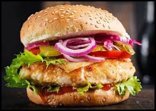 Lime and Chilli Chicken Burger