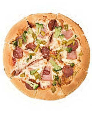 Pizza De Salami (Familiar)