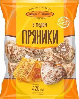 Piernik “Kyivkhlib” z miodem 420g