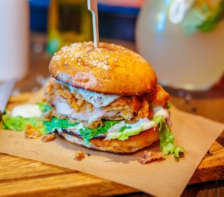 Buffalo Chicken Burger