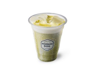 Iced latte matcha