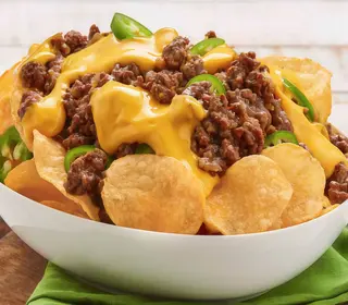 Nachos con carne