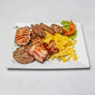 Miješano meso i pomfrit