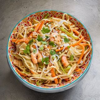 Nouilles Sautées Crevettes 