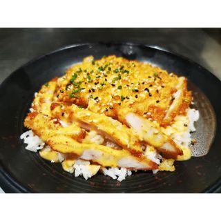 154. Pollo Crispy Con Arroz