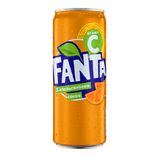 Fanta апельсин 0,33 ж/б