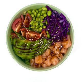 Salmon Garden Poke