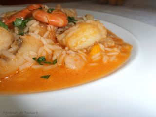 Arroz Tamboril Camarão