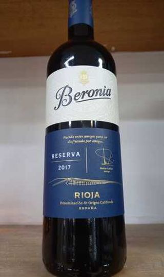 Vino Beronia Reserva (75 Cl.)