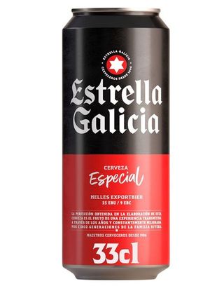 Estrella Galicia lata 33 cl