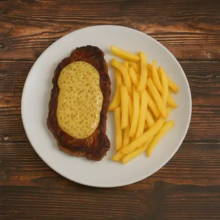 Entrecot Plancha con Salsa Mostaza