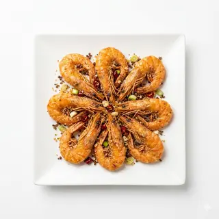 Gambas Con Jiao Yan