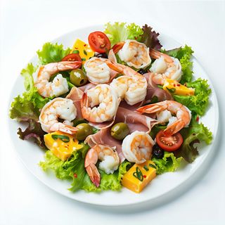 Ensalada Cóctel De Gambas