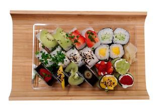 Sushi 20 Peças Vegetariano 